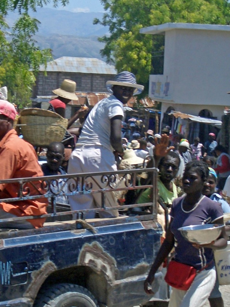Haiti street scene