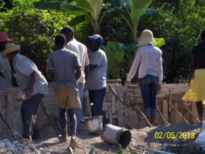 Installing the perimeter wall