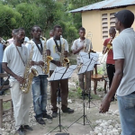 Music program in Haiti