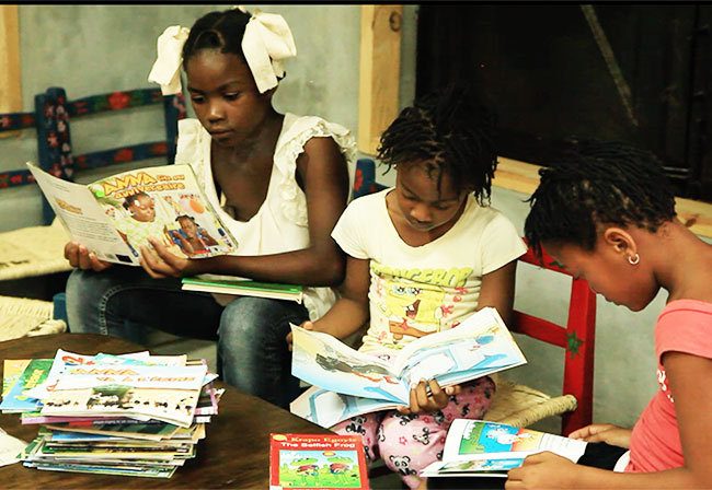 SCEH library Haiti