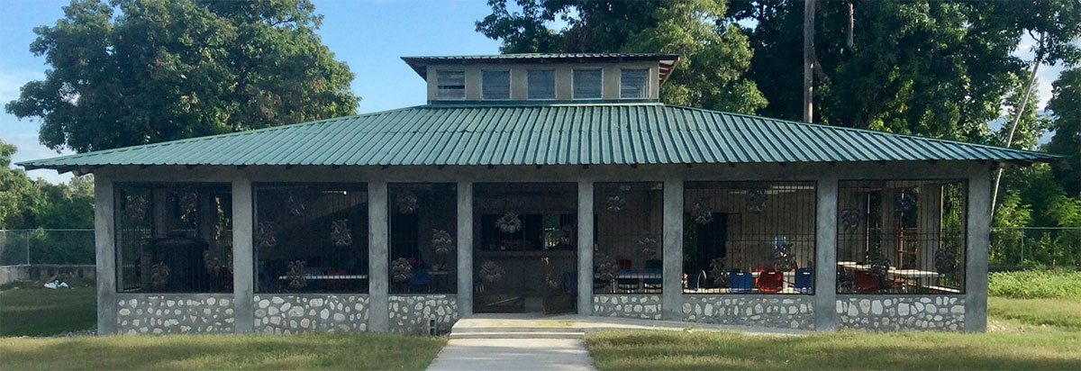 Deschapelles library, exterior