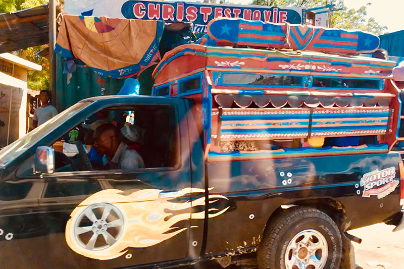 Haiti tap tap truck